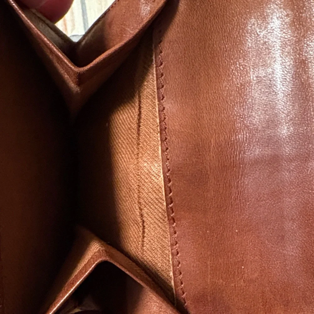 Fossil Men's Rich Brown Leather Wallet